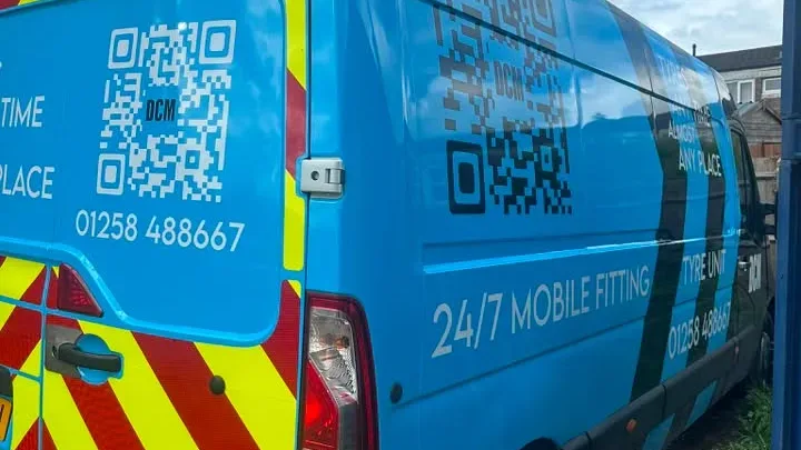 DCM 24/7 mobile tyre fitting van