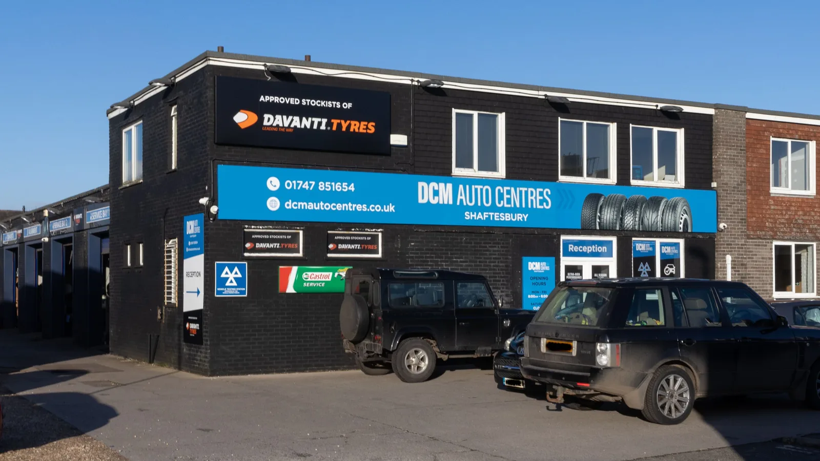DCM Autocentres Shaftesbury branch